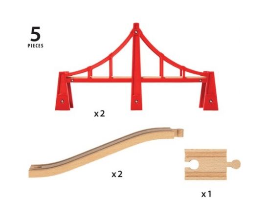 Unknown BRIO double suspension bridge, 33683