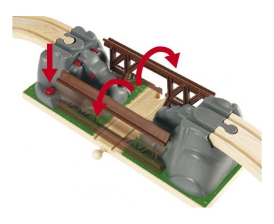 BRIO RAILWAY brūkošais tilts, 33391000