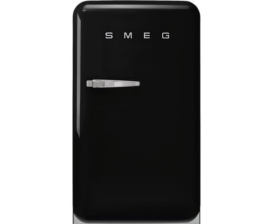 SMEG FAB10HRBL5 Black 50's Style Ledusskapis Melns 97cm
