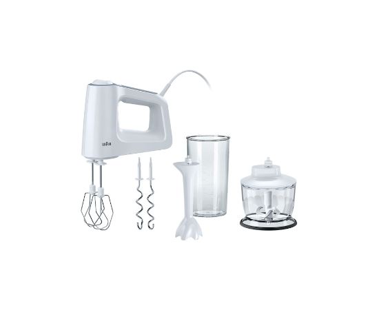 BRAUN MultiMix 3 Hand mixer HM 3135 WH, 500W, SmartMix, White / HM3135WH