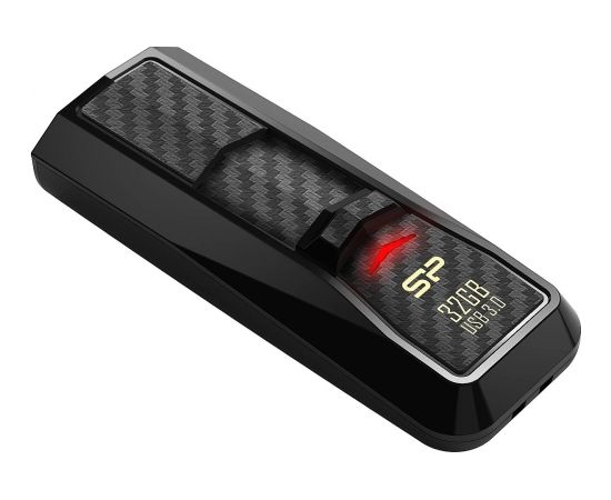 Silicon Power флэшка 32GB Blaze B50 USB 3.0, черная