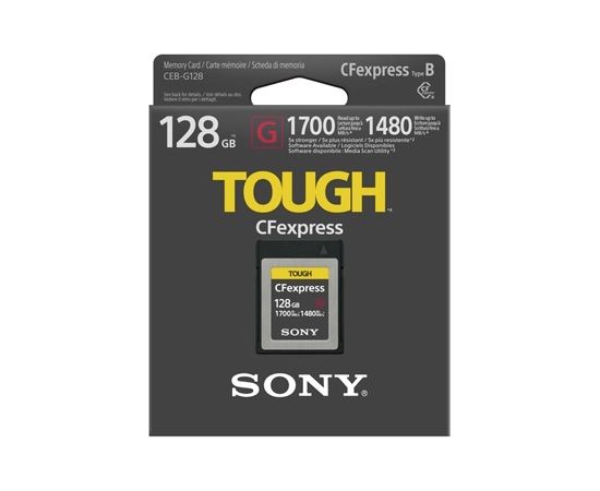 Sony atmiņas karte CFexpress 128GB Tough 1700/1480MB/s
