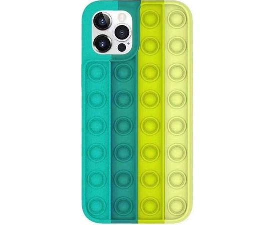 Mocco Bubble Case Антистрессовый Cиликоновый чехол для Apple iPhone 11 Pro Max Зеленый