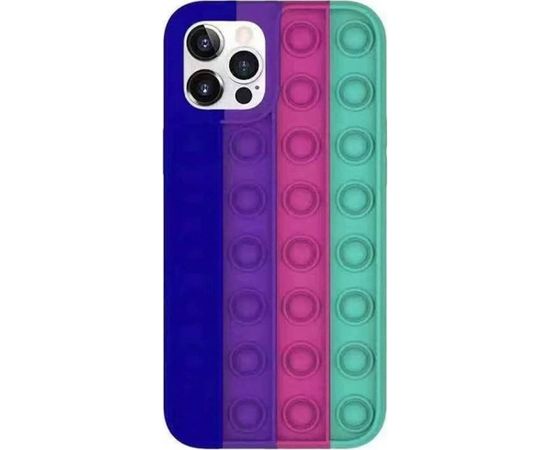 Mocco Bubble Case Aizmugurējais Antistresa Silikona Apvalks Priekš Apple iPhone 11 Pro Max