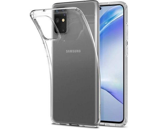 Spigen Liquid Crystal Silikona Aizsargapvalks Priekš Samsung G988 Galaxy S20 Ultra Caurspīdīgs