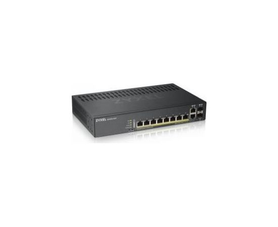 ZYXEL GS1920-8HPV2, 10-PORT GBE L2 POE+ SMART SWITCH, 130 WATT, FANLESS