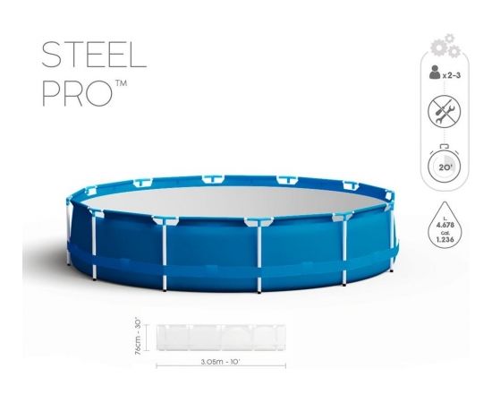 Baseins Bestway „Steel Pro™“, 305x 76cm