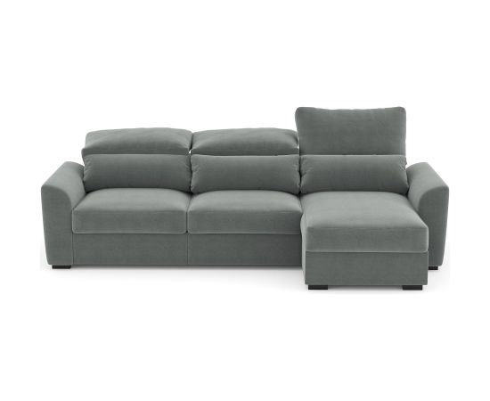 Corner sofa bed TITO light grey