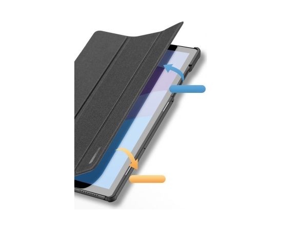 Dux Ducis domo magnet case grāmatveida maks planšetdatoram Apple iPad Pro 12.9 A2379 / A2461 (2021) (5th generation) melns