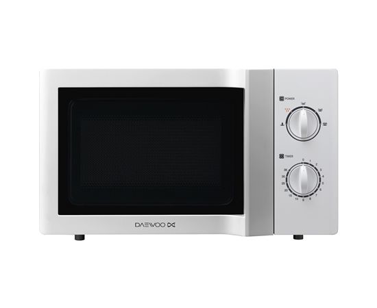 DAEWOO KOR-6627W 20L, 700W, White, Mikroviļņu krāsns