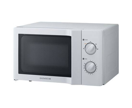 DAEWOO Microwave oven KOR-6627W 20 L, Rotary, 700 W, White, Defrost function, Free standing
