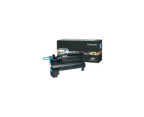 Lexmark C792X1CG Cartridge, Cyan, 20000 pages