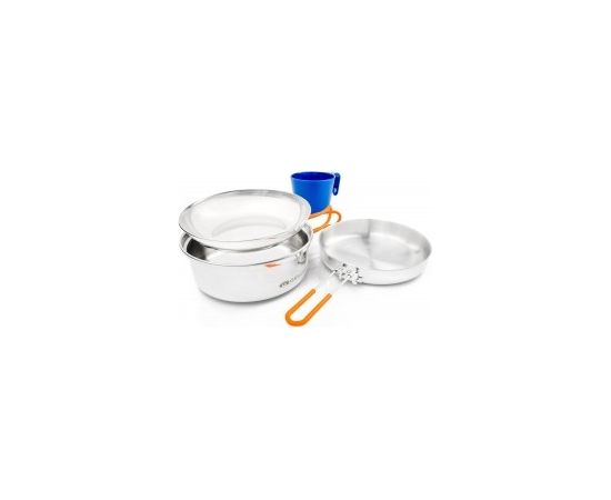 Gsi Outdoors Trauku komplekts Glacier Stainless 1 Person Mess Kit