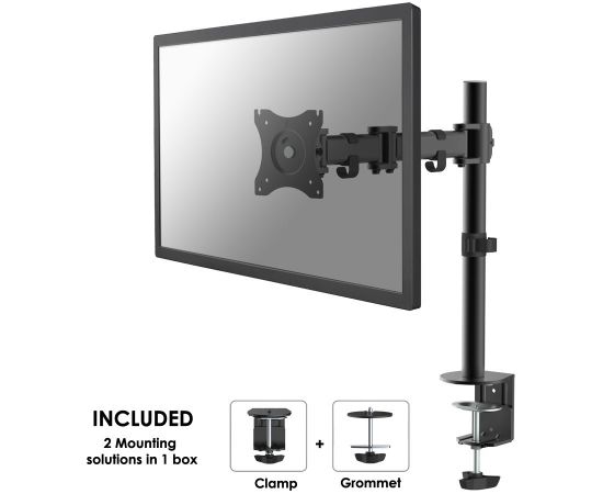 NEWSTAR Flat Desk Mount 1 screen Black