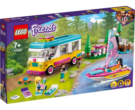 LEGO 41681 Friends Meža kemperis un burulaiva, no 7+ gadiem NEW 2021