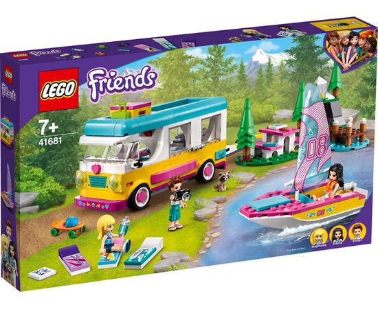 LEGO 41681 Friends Meža kemperis un burulaiva, no 7+ gadiem NEW 2021 Lego Friends
