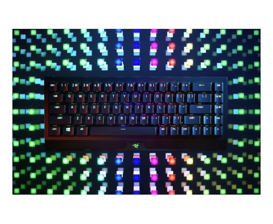 Razer BlackWidow V3 Mini HyperSpeed Mechanical Gaming Keyboard, RGB LED light, US, Wireless, Black, Green Switch