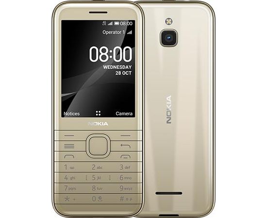 Nokia 8000 4G Dual SIM TA-1305 Gold