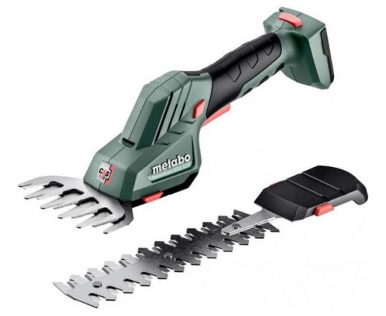 (Ir Veikalā) Akumularora šķēres dzīvžogam un zālei PowerMaxx SGS 12V Karkass, Metabo