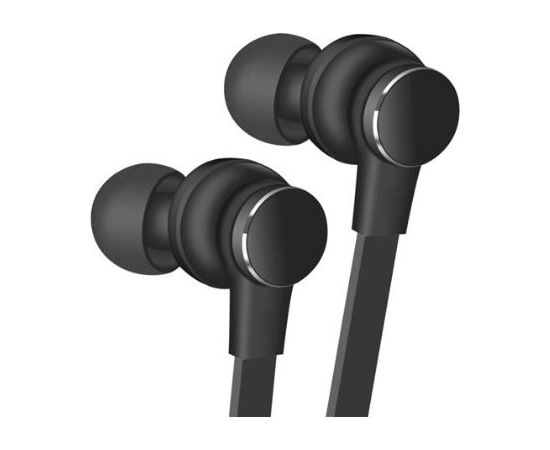 Platinet PM1074B Sport Wireless Bluetooth 4.2 Earphones / MP3 Palyer / MicroSD / A2DP / AVRCP / HSP / HFP / Спортивные наушники Черные