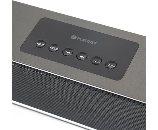 Platinet PMGC10B Bluetooth Bezvadu Portatīvs Skaļrunis FM 10W Pelēks