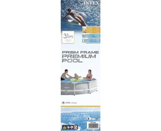 Intex Prism Frame Premium Pool Grey