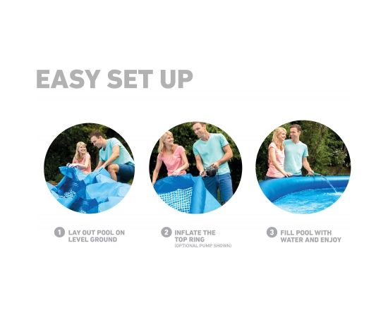 Intex Easy Set Pool Blue Baseini