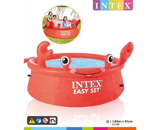 Intex Happy Crab Easy Set Pool