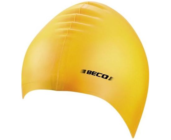 BECO Silicone swimming cap 7390 2 yellow