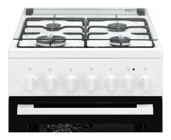 Electrolux LKK520002W gāzes plīts balta 50cm Gāzes Plītis