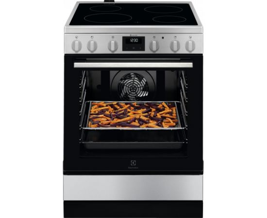 Electrolux LKR64021AX elektriskā plīts nerūsējoša tērauda 60cm