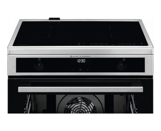 AEG CIB6645ABM indukcijas plīts 60cm nerūsējoša tērauda Elektriskās plītis