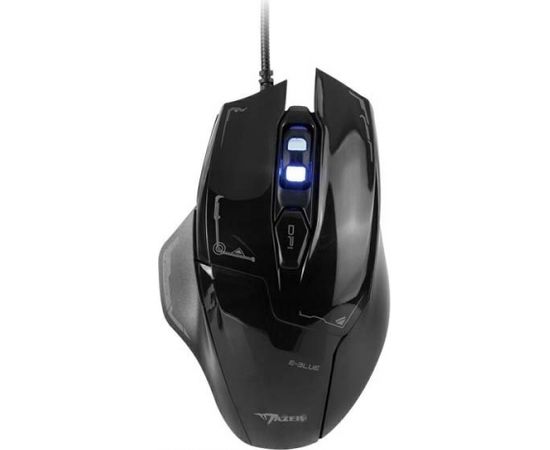 E-Blue EMS642 Master Of Destiny Spēļu Datora Pele ar Papildus Pogām / LED / 3000 DPI / Avago Chipset / USB Melna