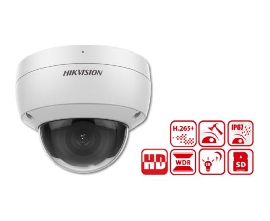 Hikvision DS-2CD2146G2-I Outdoor IP67 HD 4MP IR AcuSence Fixed Dome IP камера 2.8mm Белый