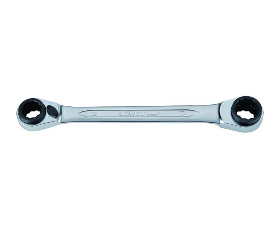 Bahco Kombinētā atslēga ar reverso mehānimsu 16x17-18x19mm Sprūdatslēgas