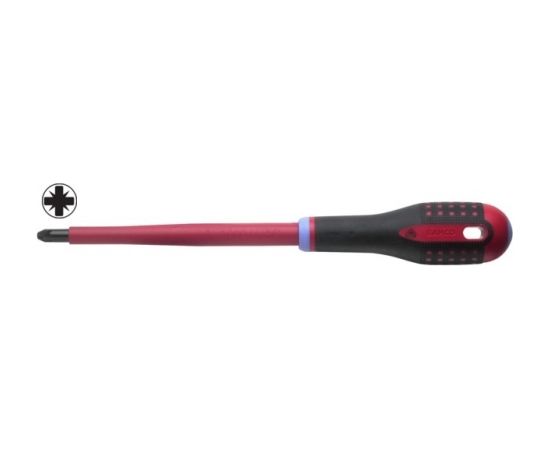 Bahco Insulated screwdriver ERGO™ Pozidriv PZ0x75mm 1000V VDE