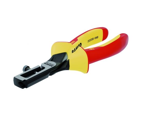 Bahco Insulated wire stripping pliers, for copper cables up to 5 mm 1000V VDE