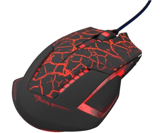 E-Blue EMS600 Mazer Pro Игровая мышь с Дополнительными кнопками / 2500 DPI / Avago Chipset / USB / Чернaя