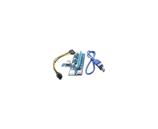 QOLTEC 55501 Qoltec Riser PCi-E 1x - 16x