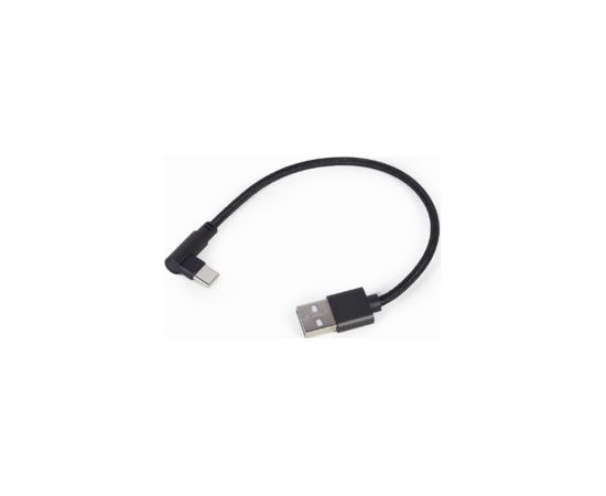 Gembird USB Type-C Male - USB Male 0.2m Black