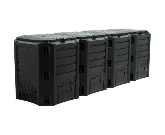 Prosperplast modulāra  kompost kaste 1600L melna (IKSM1600C)