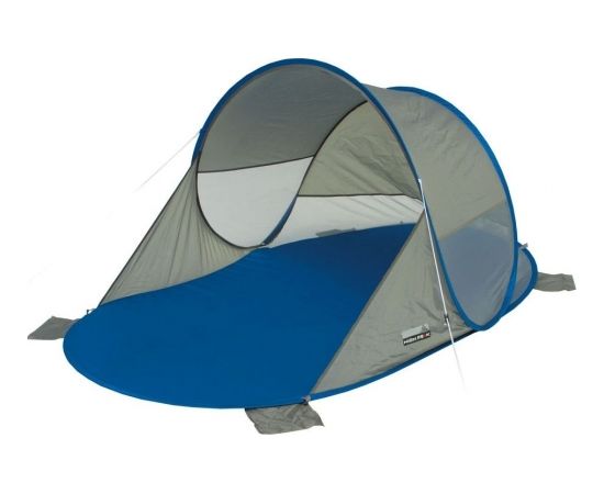 High Peak zila, pelēka pludmales telts