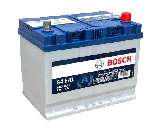 72Ah 760A AKUMULATORS BOSCH S4 E41 EFB 261x175x220-+