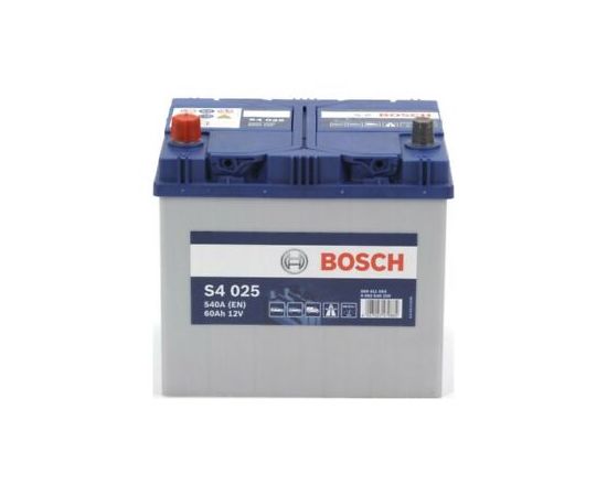 BOSCH S4025 60Ah 540A (EN) 232x173x225 12V