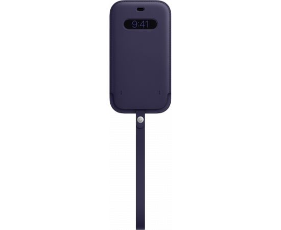 Apple iPhone 12 Pro Max Leather Sleeve with MagSafe - Deep Violet, Model A2503