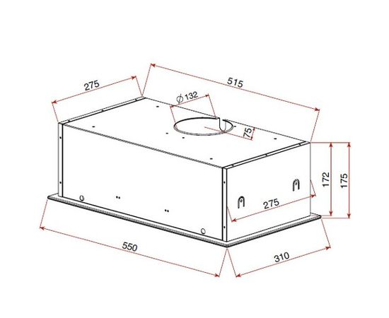 Teka GFG2 GLASS White (40446751) Tvaika nosūcējs