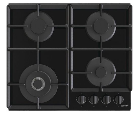 Gorenje GTW641EB Black Gāzes Virsma 60cm