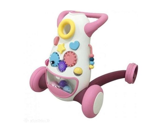 TLC Baby Walker Art.ZN31 Pink Толкаемый детский четырехколесник - балансировочный велосипед