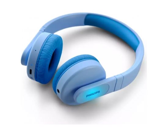 PHILIPS on-ear austiņas ar Bluetooth bērniem, zilas - TAK4206BL/00