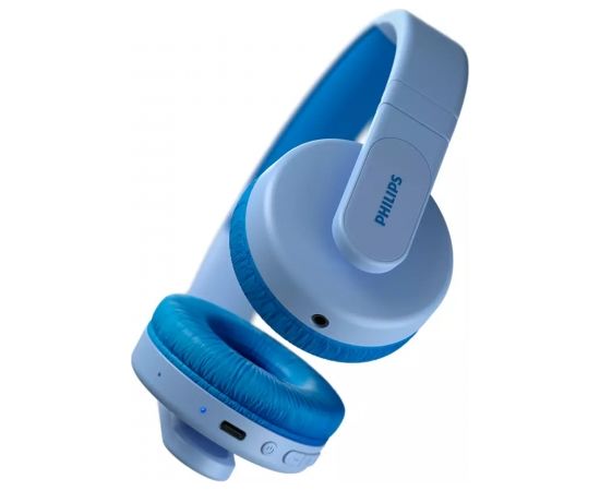 PHILIPS on-ear austiņas ar Bluetooth bērniem, zilas - TAK4206BL/00